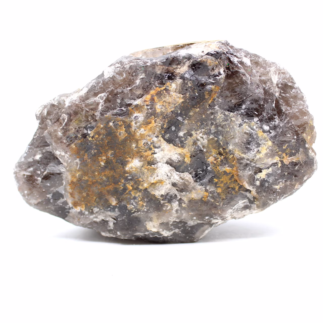 Quarzo fumé grezzo del Madagascar