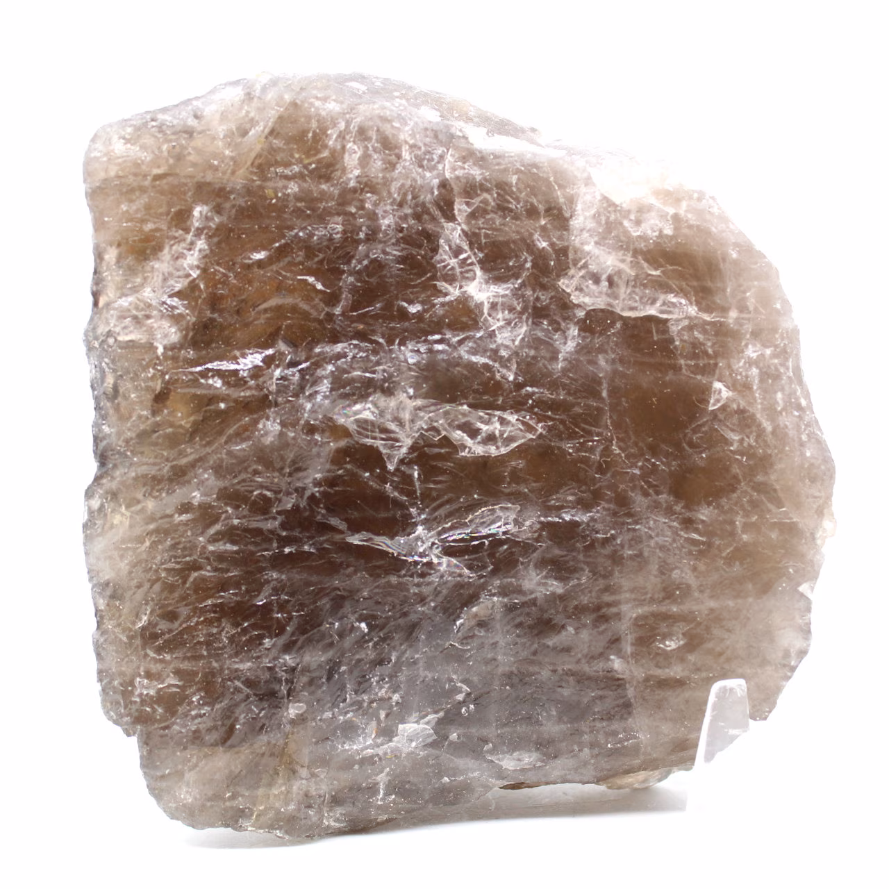 Quarzo fumé grezzo del Madagascar
