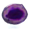 Pietra di agata viola dal Brasile - 0
