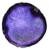 Decorazione in agata viola - 0