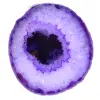 Decoro in agata viola minerale - 0