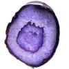 Pietra di agata viola dal Brasile - 0