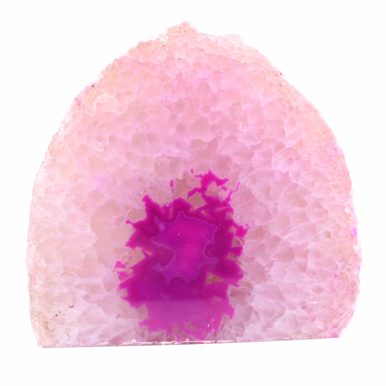 Agata rosa decorativa naturale