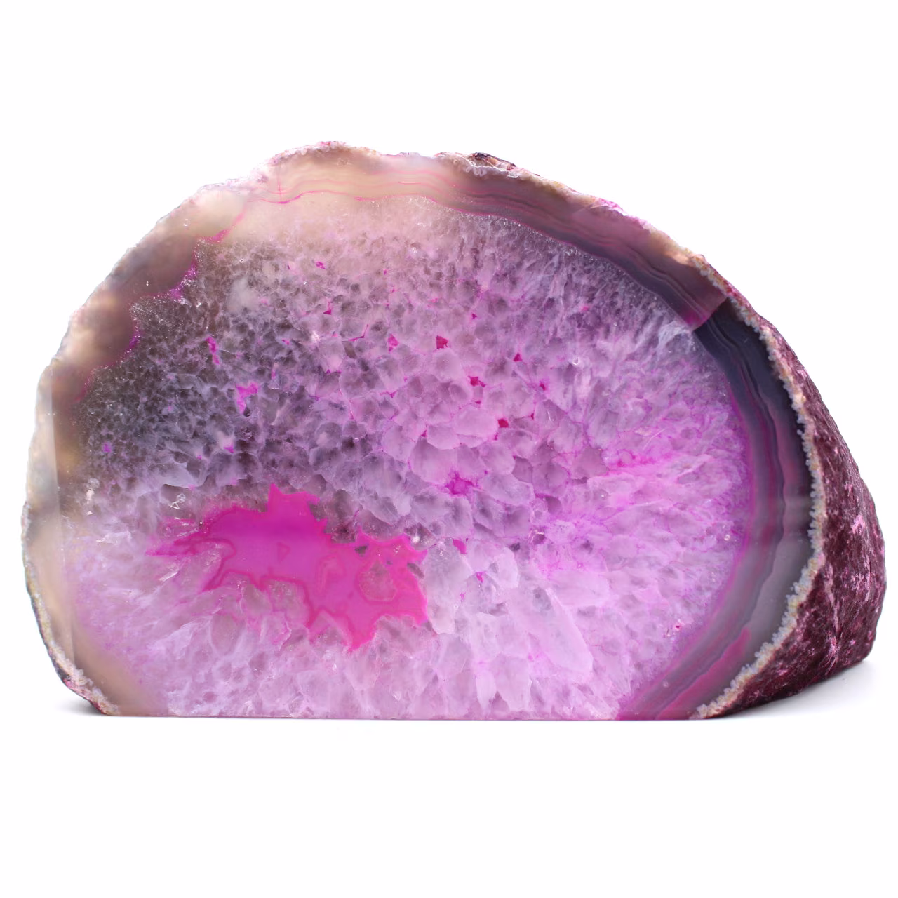 Decoro in agata rosa