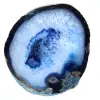 pietra di agata blu dal Brasile - 0
