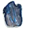 pietra di agata blu dal Brasile - 0