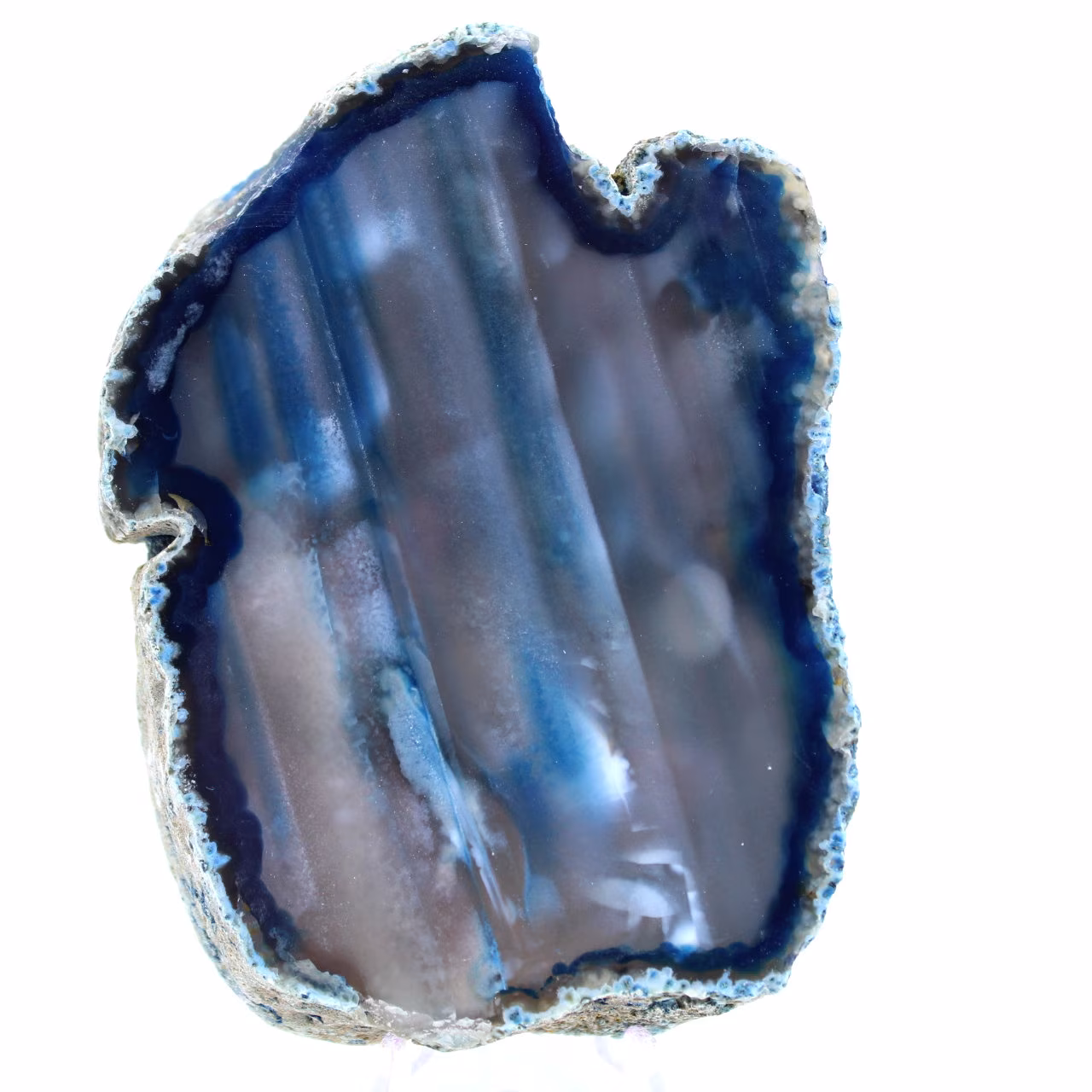 pietra di agata blu dal Brasile