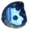 Fetta di agata blu - 0
