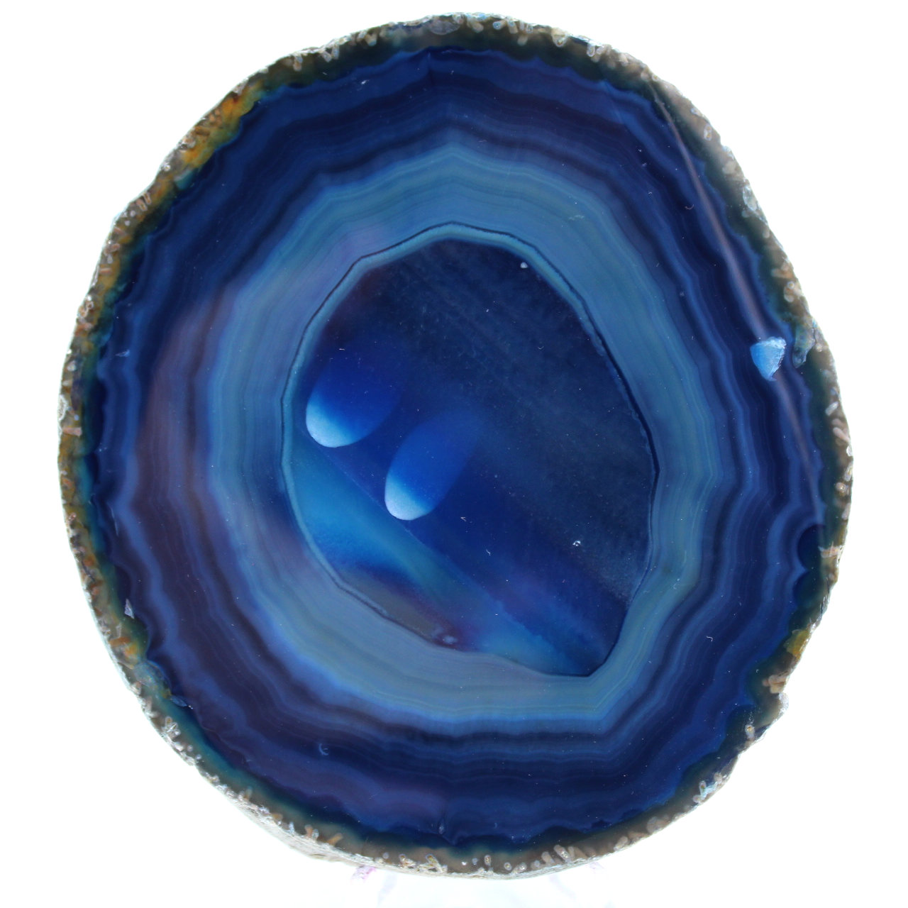agata blu minerale