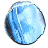 pietra di agata blu - 0