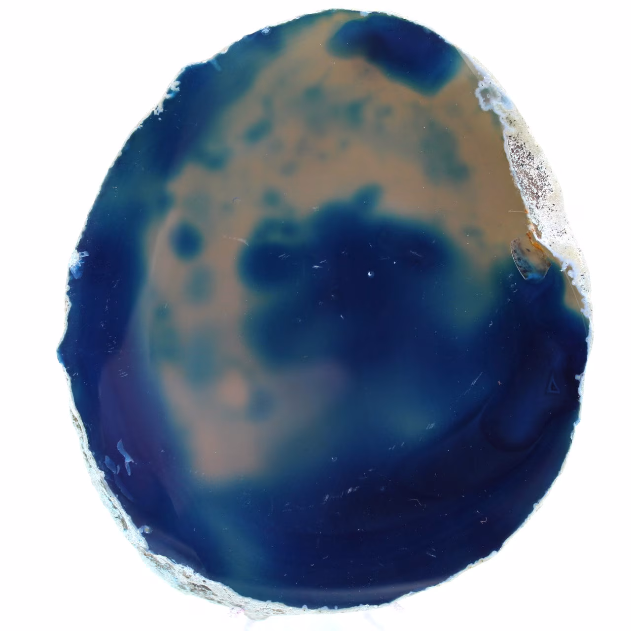 agata blu minerale