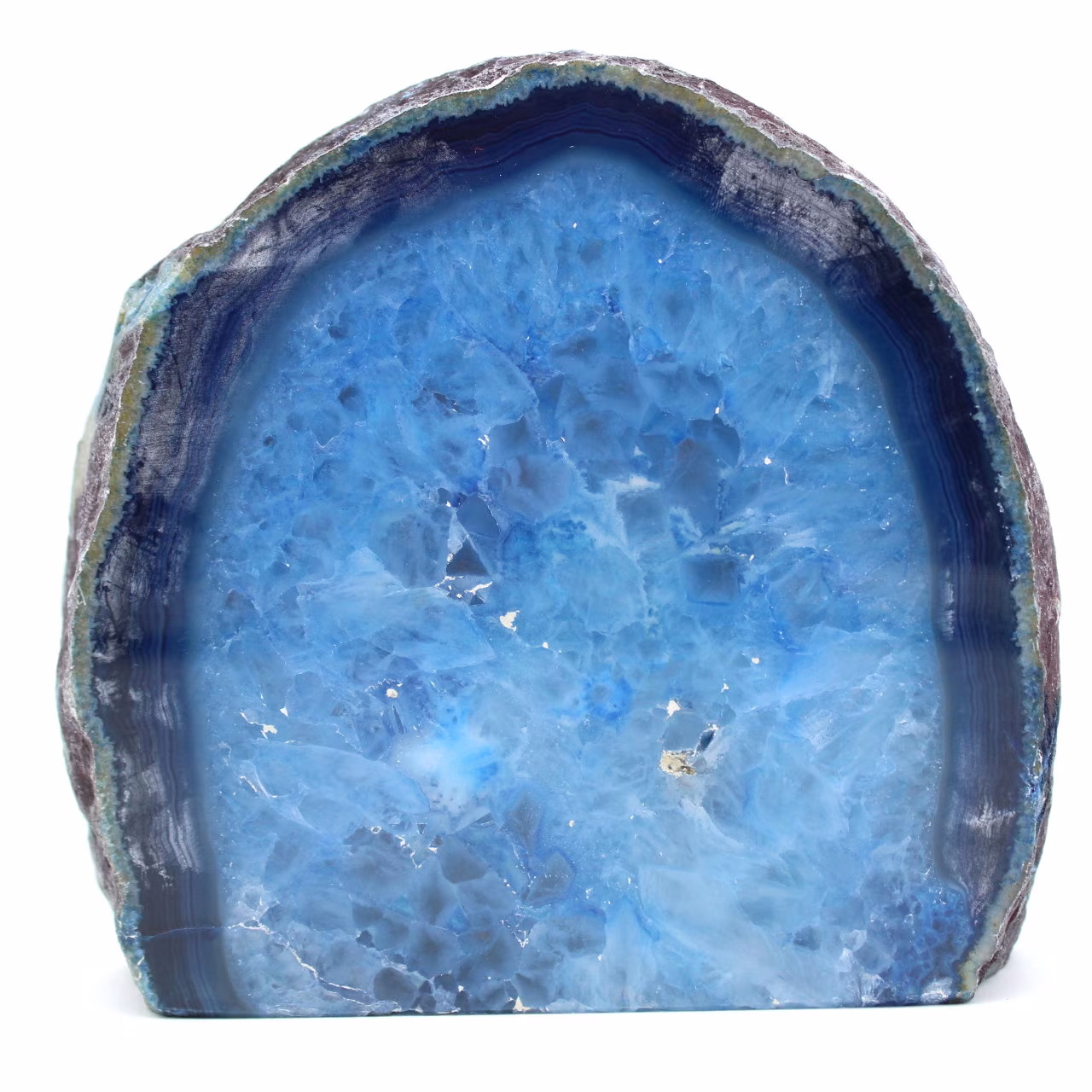 Agata blu da posare