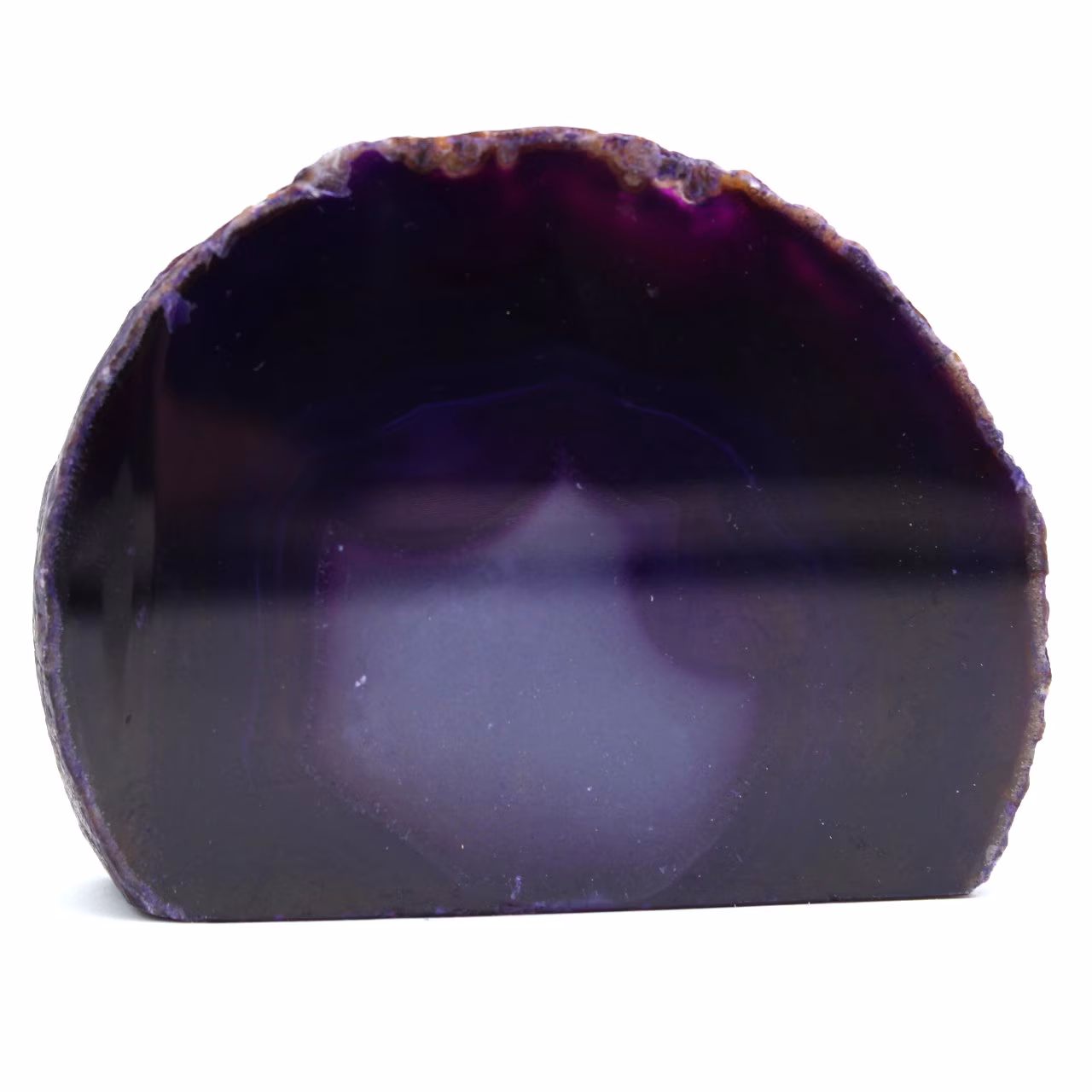 Pietra di agata viola dal Brasile
