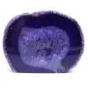 Decorazione in agata viola - 0