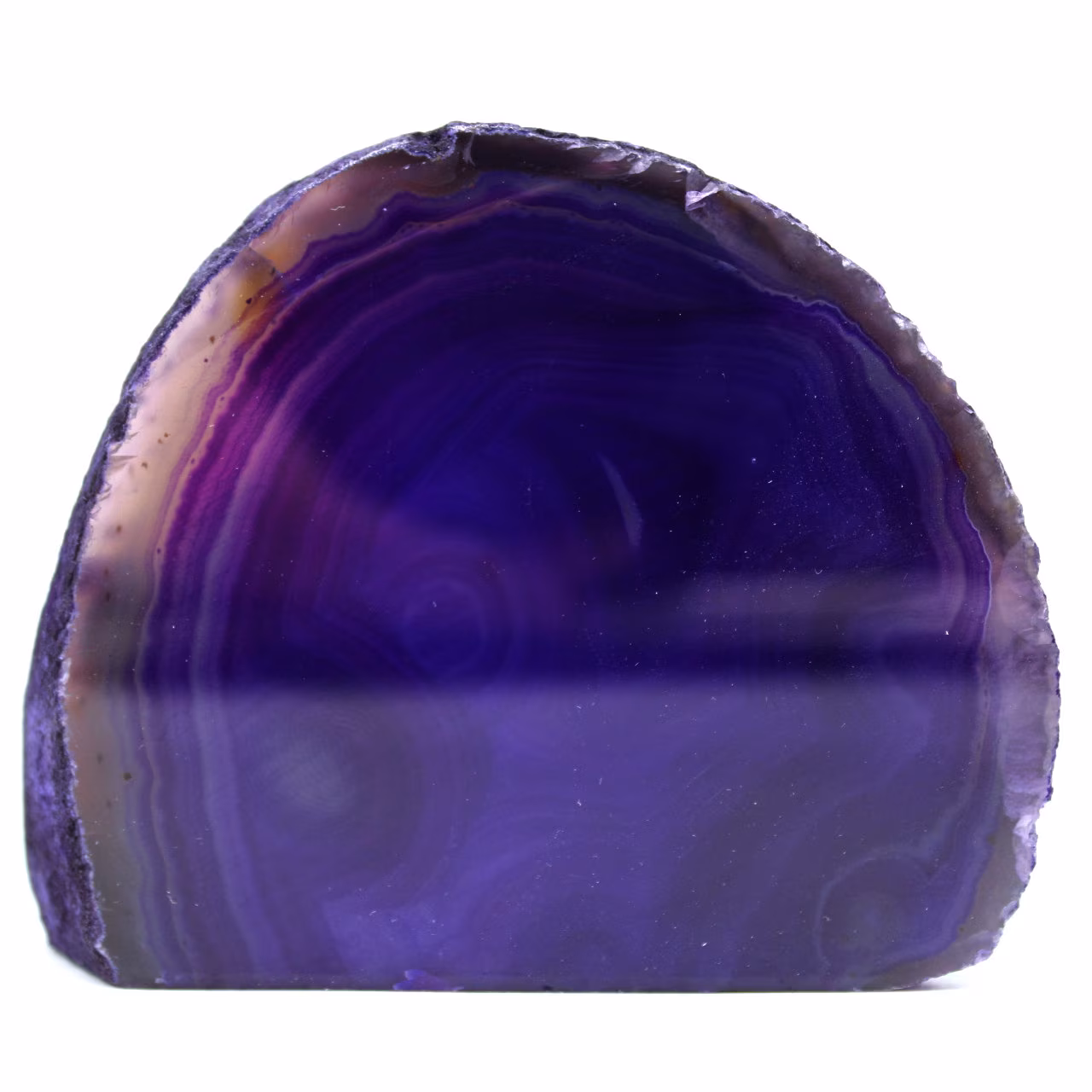Agata viola decorativa da posare