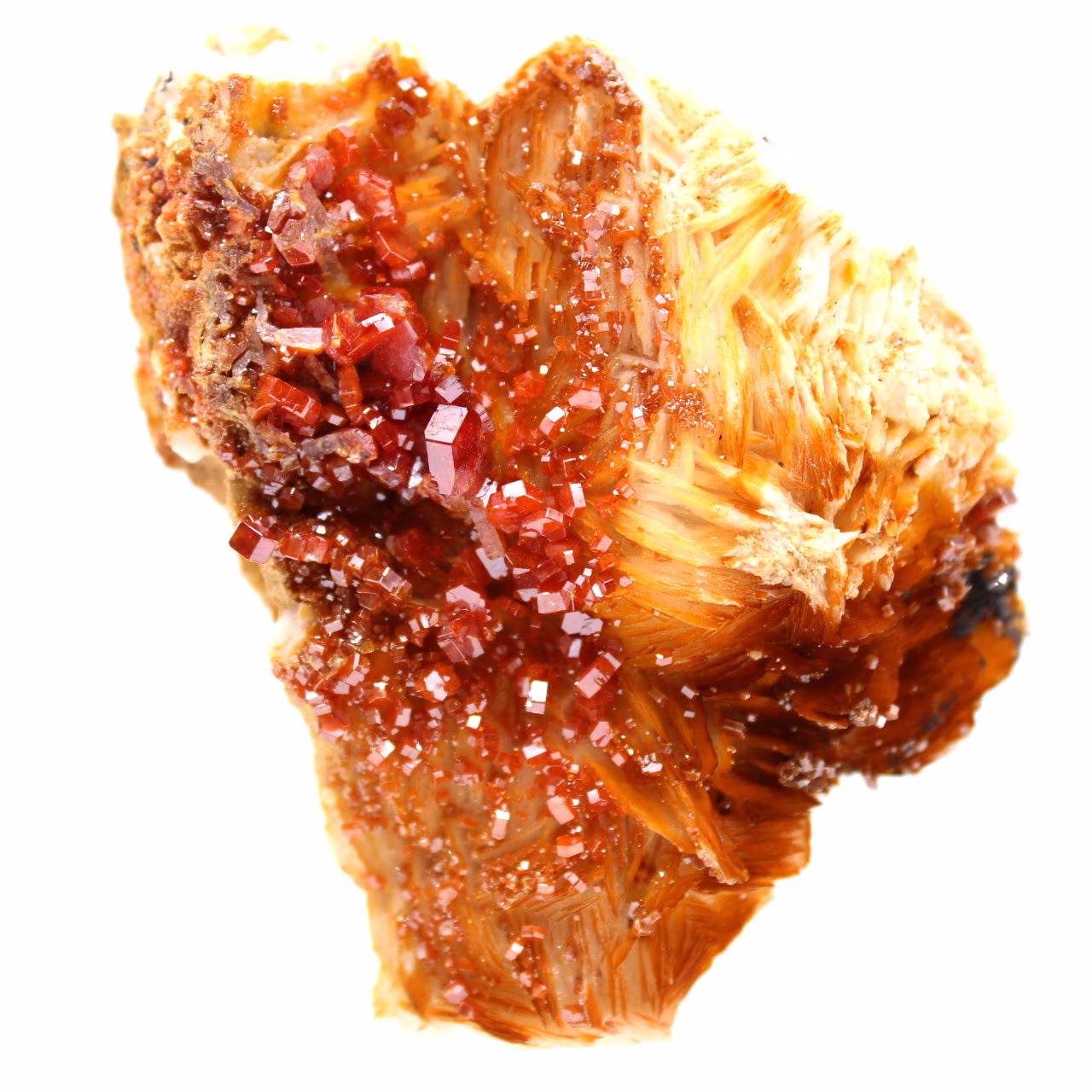 Cristallizzazione della vanadinite naturale
