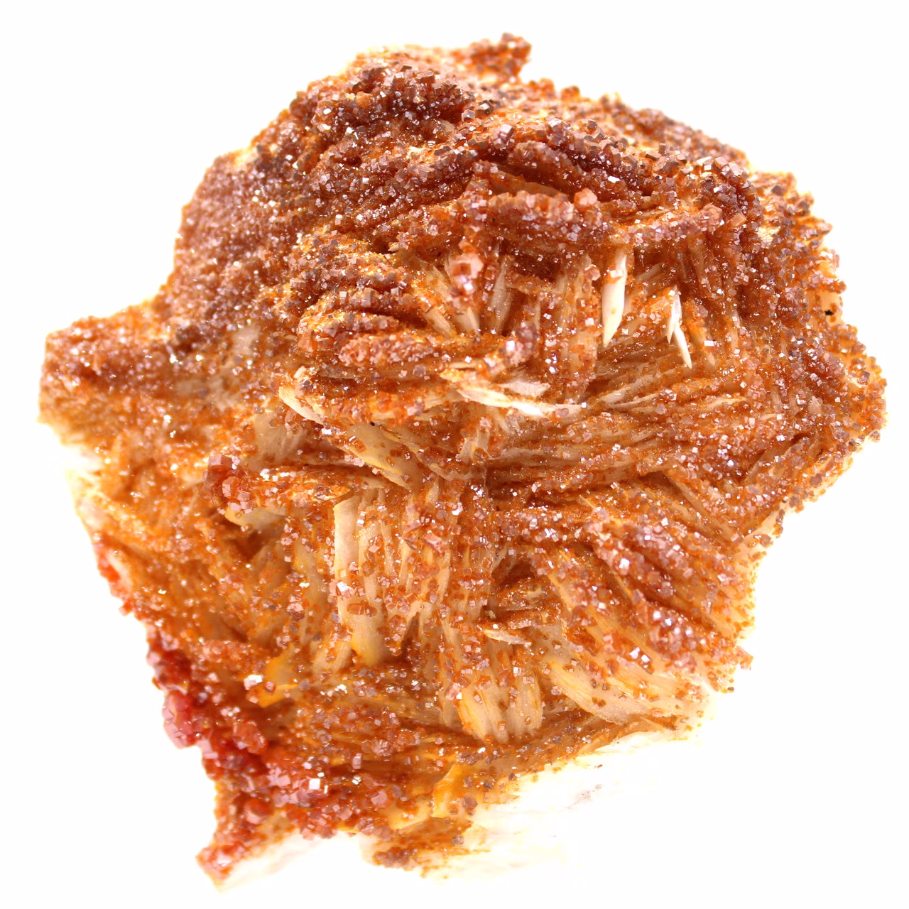 Cristalli naturali di vanadinite