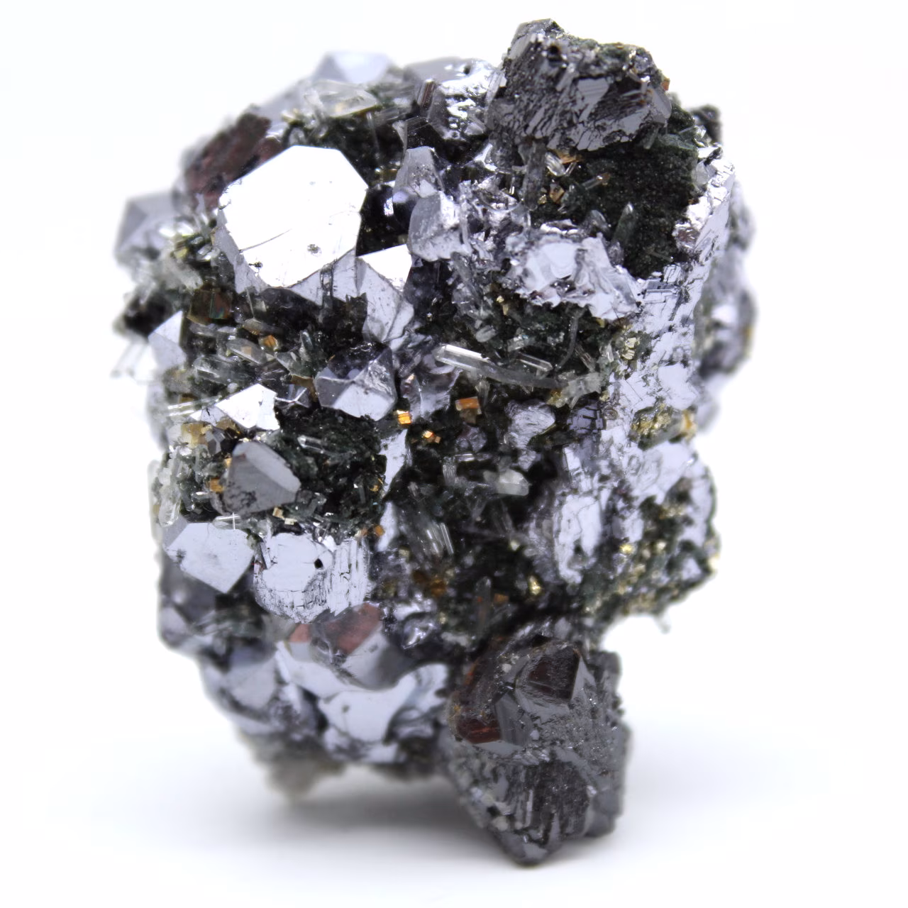 Sfalerite e galena in cristalli