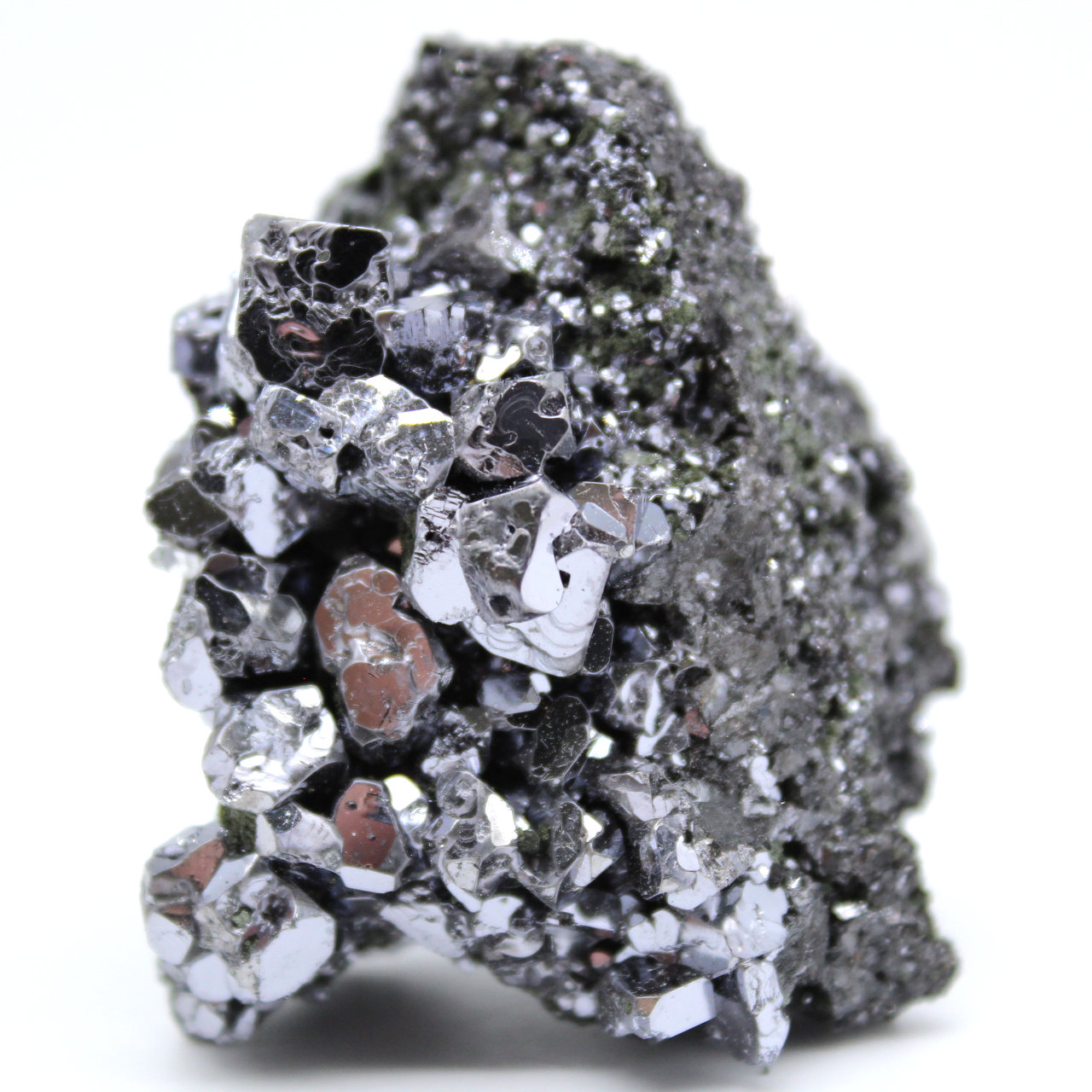 Sfalerite e galena in cristalli