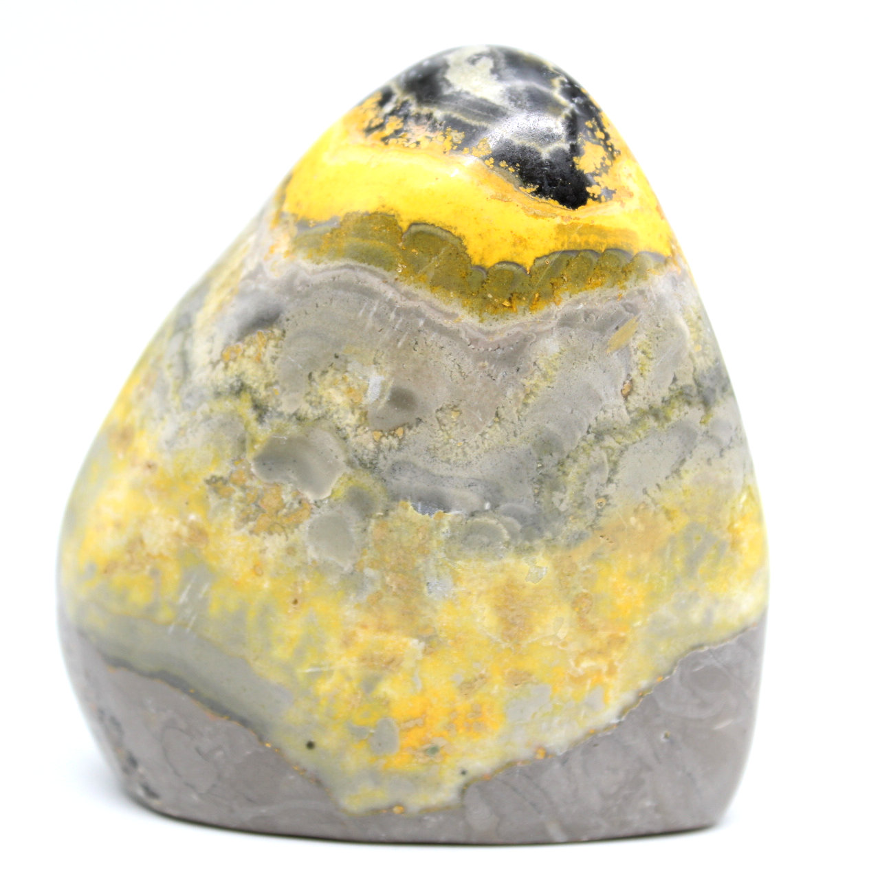 Bumblebee jasper pietra lucidata