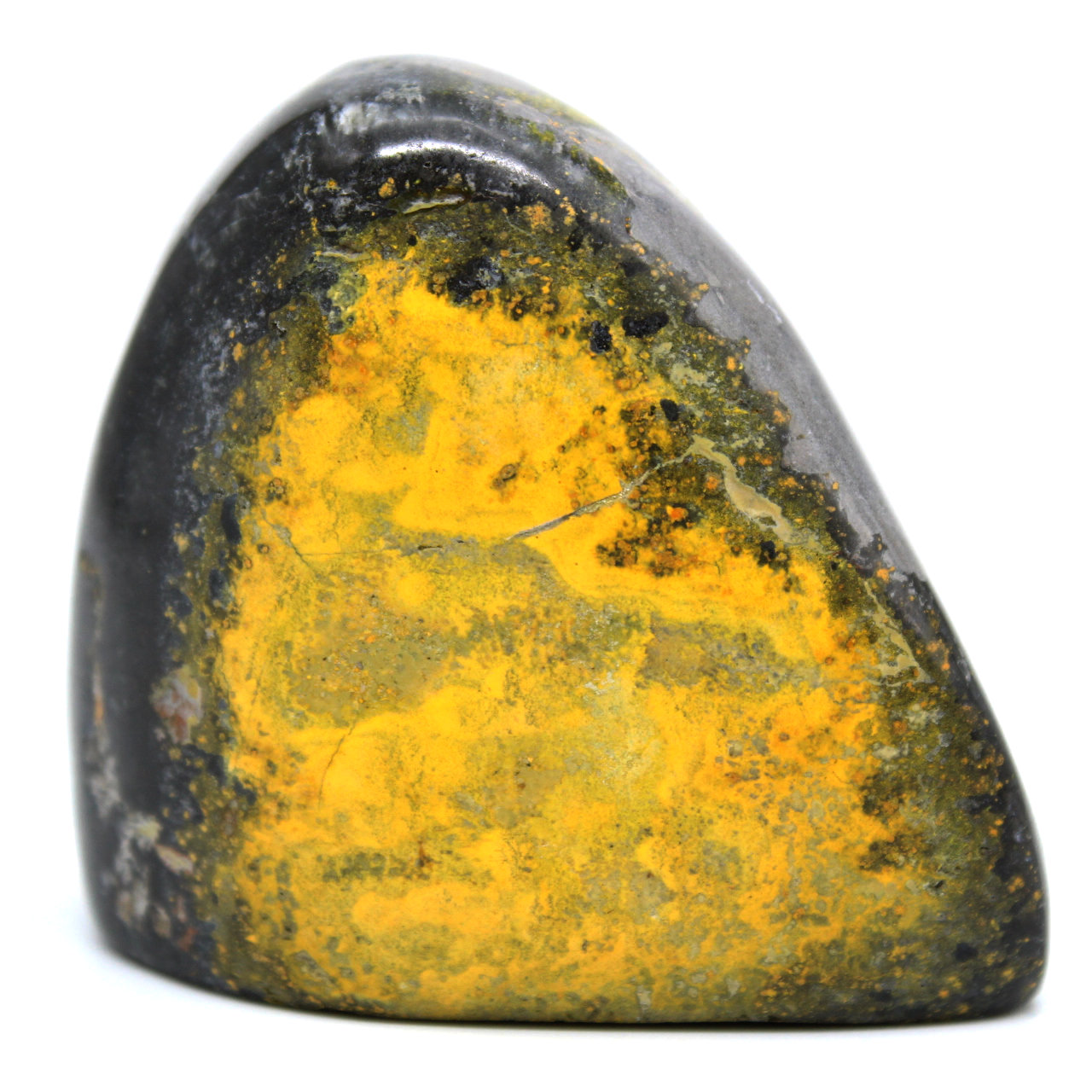 Bumblebee jasper pietra lucidata