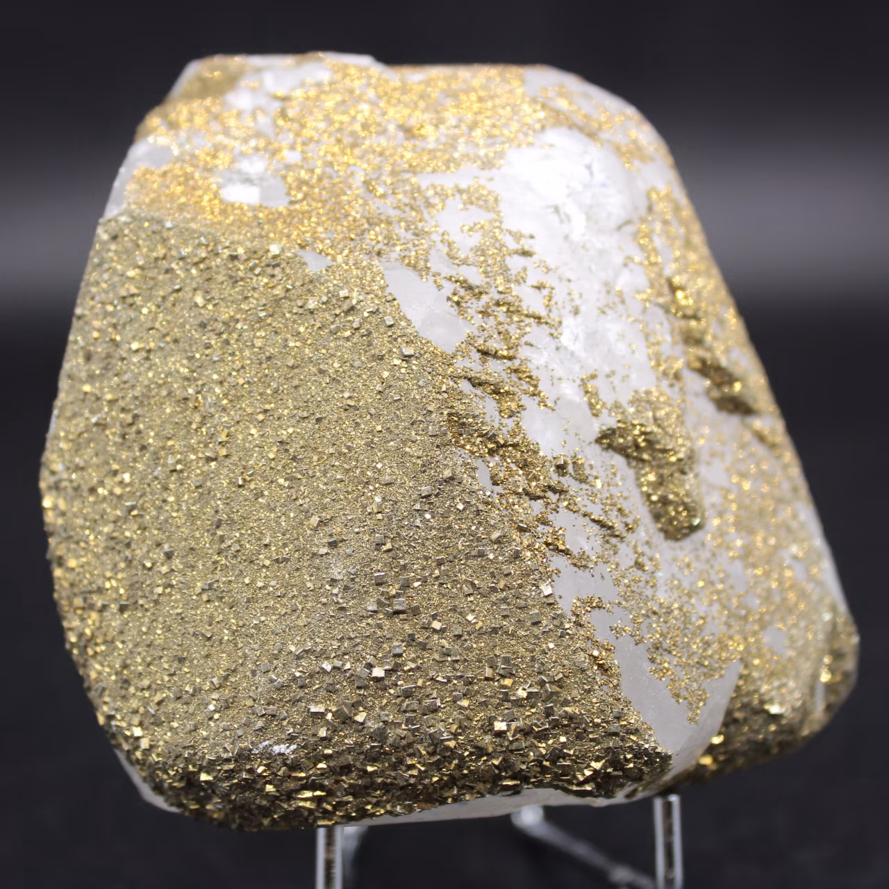 Calcite e pirite naturali