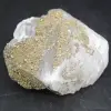 Cristalli di pirite su calcite - 0