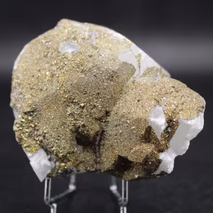 Calcite e pirite naturali
