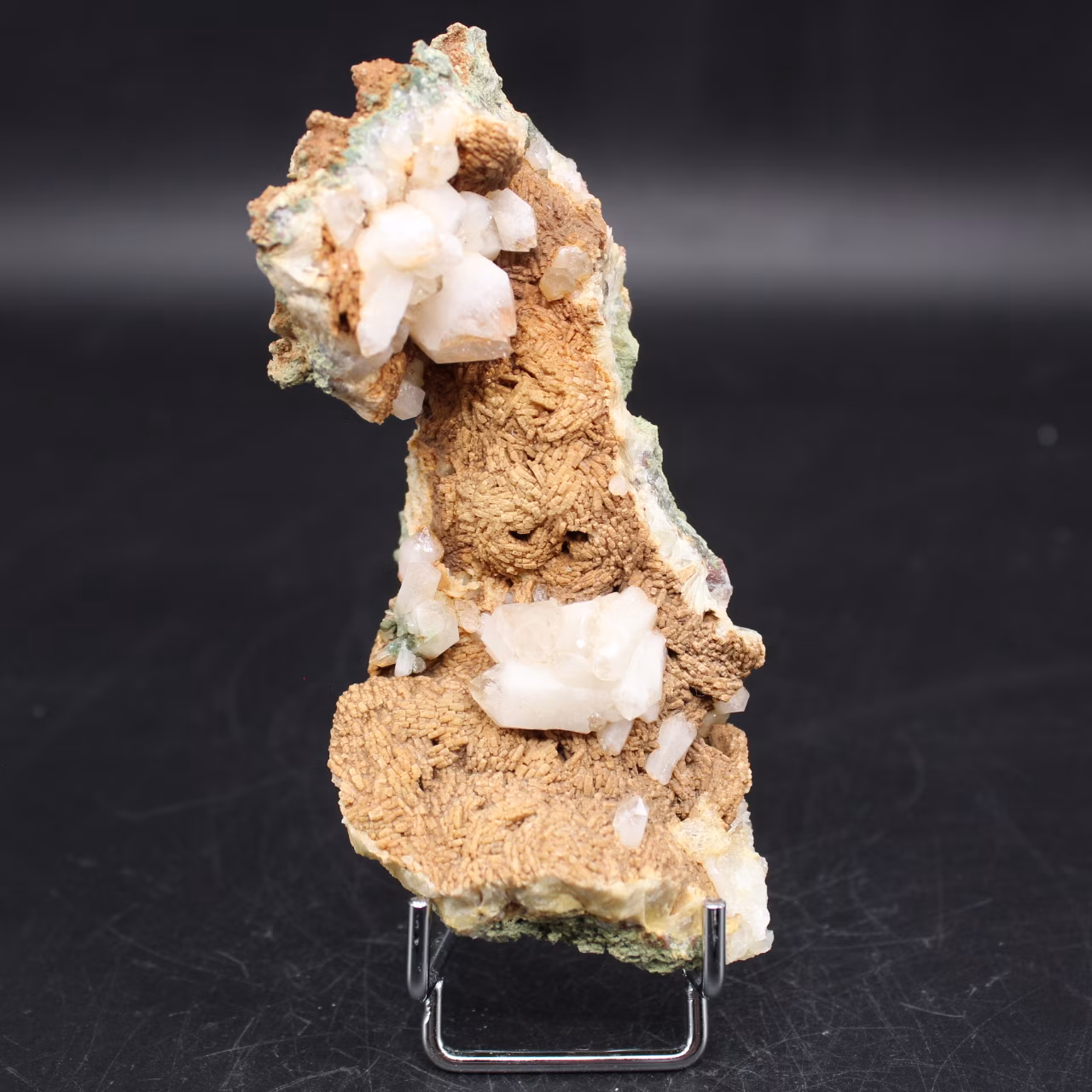 Cristalli di quarzo e siderite
