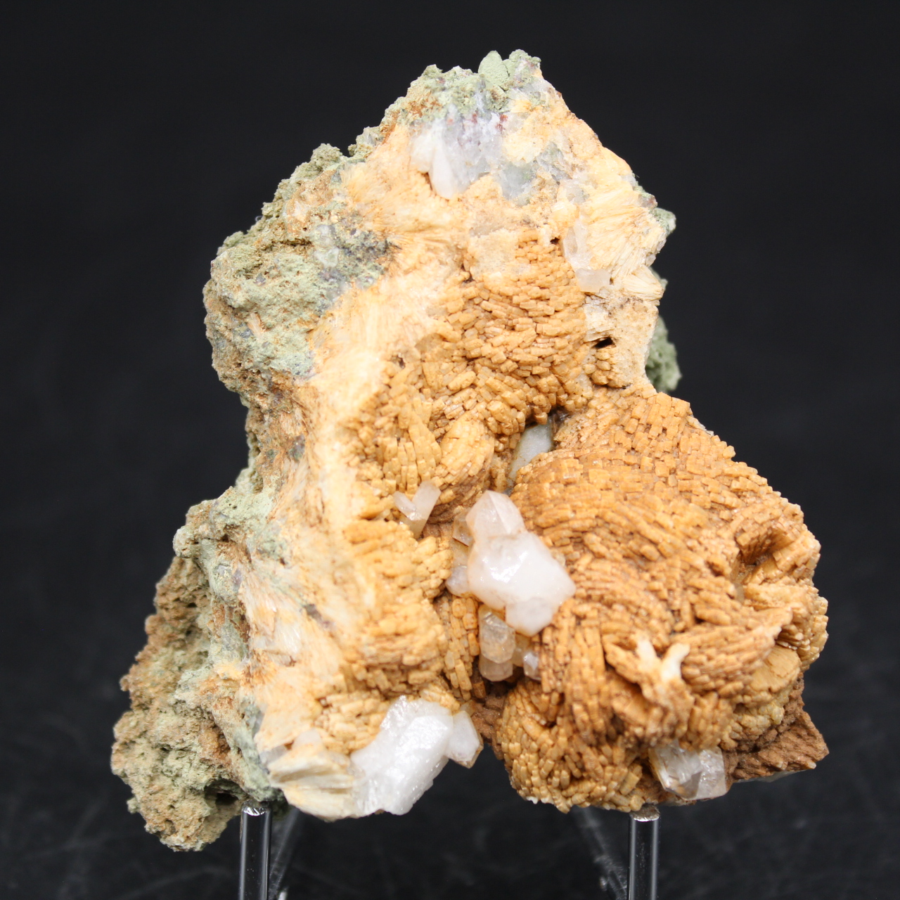 Cristalli di quarzo e siderite