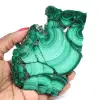 Polie naturale di malachite - 0