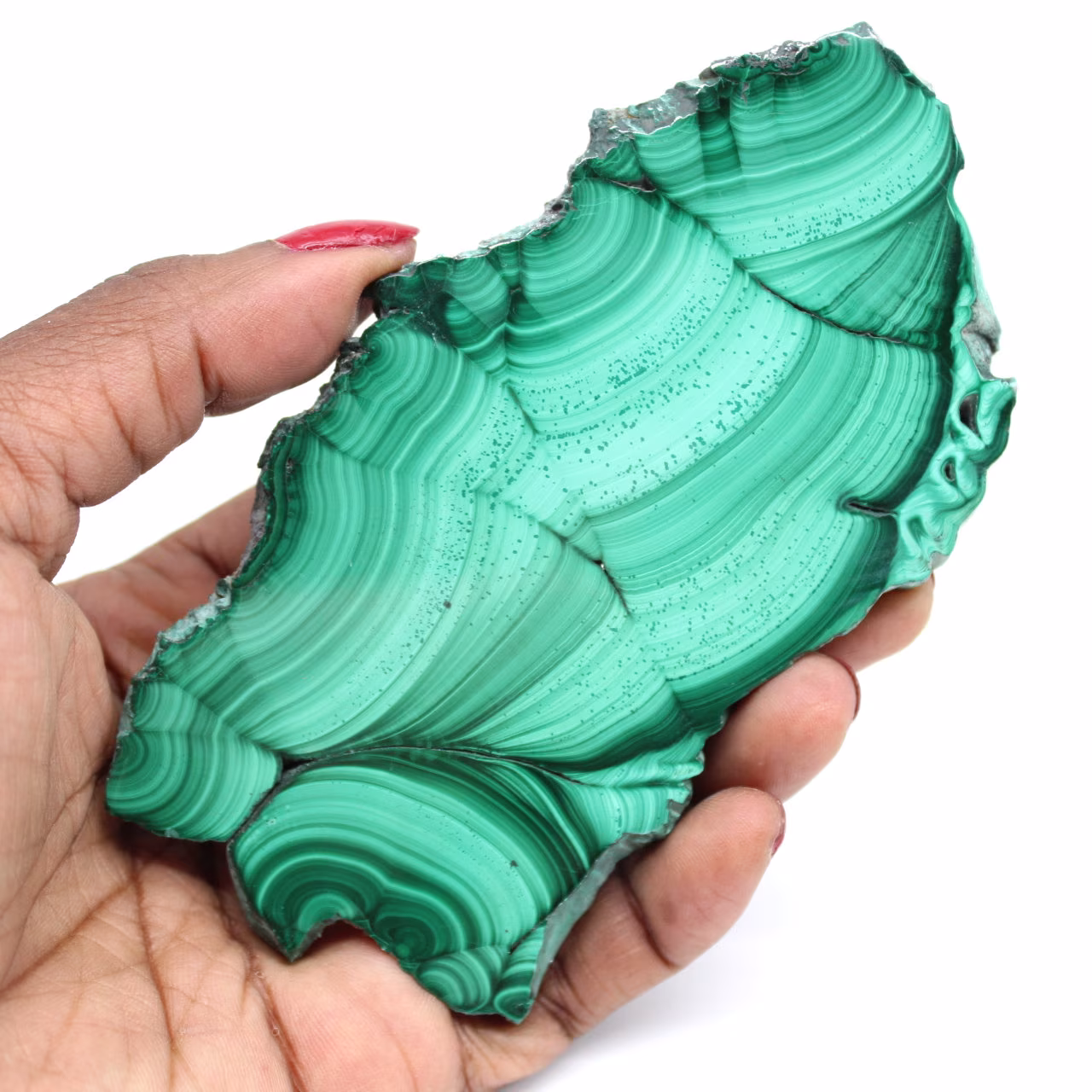 Decorazione in polie de malachite