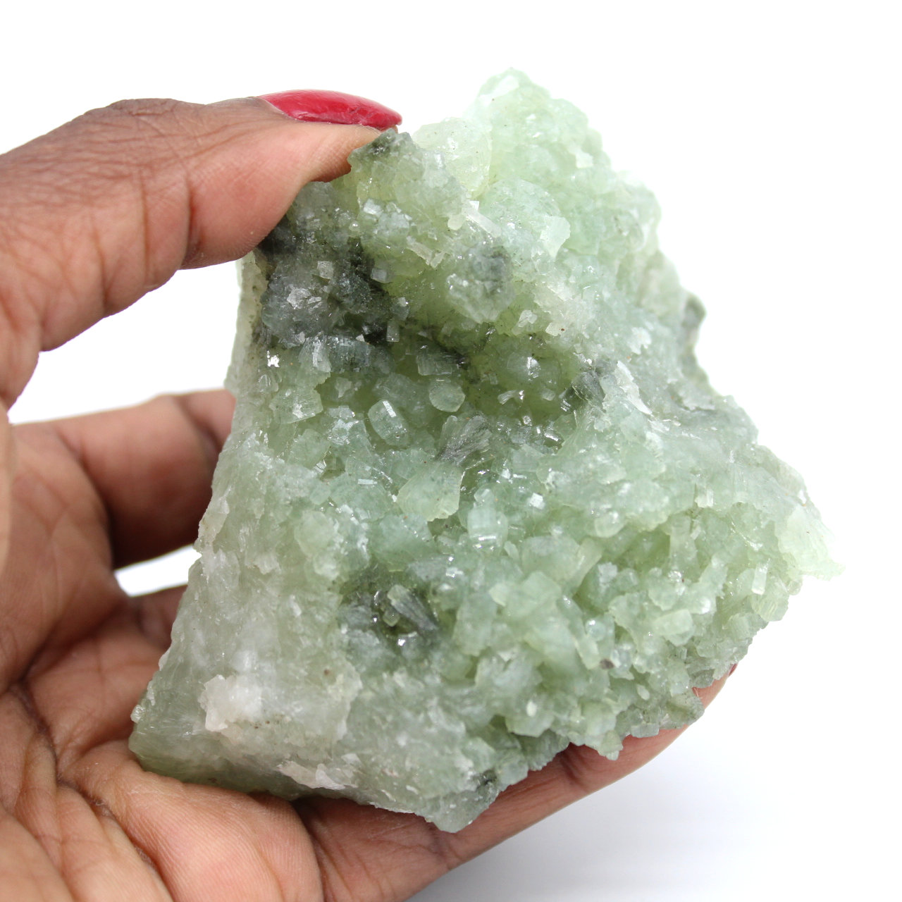 Prehnite cristallizzata
