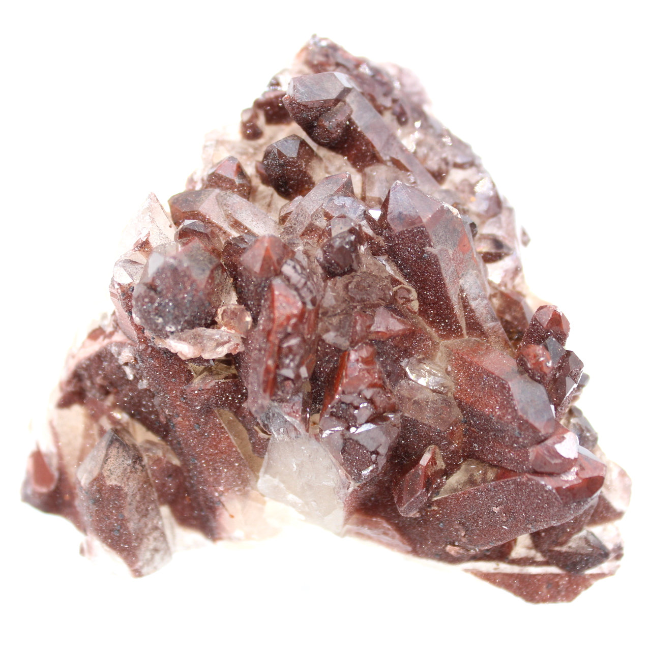 Quarzo rosso grezzo naturale