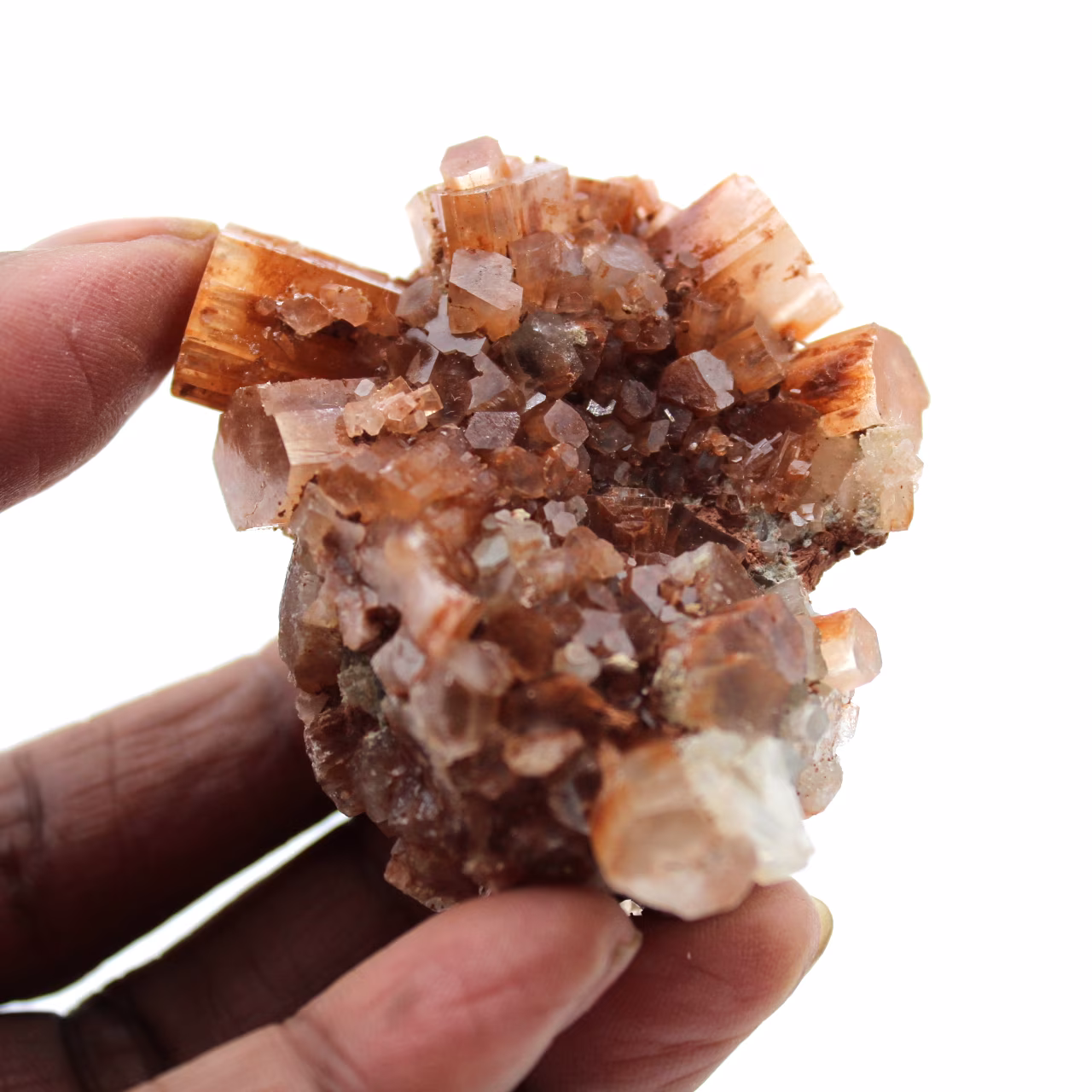 Aragonite cristallizzata grezza