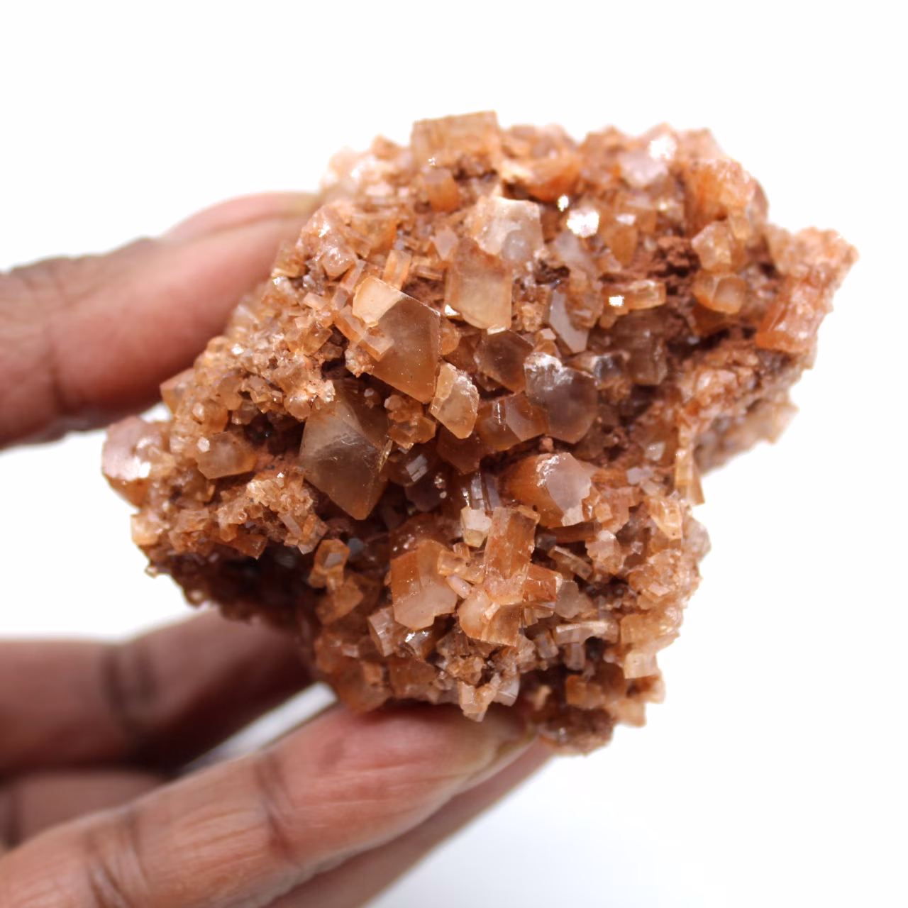 Aragonite naturale grezza