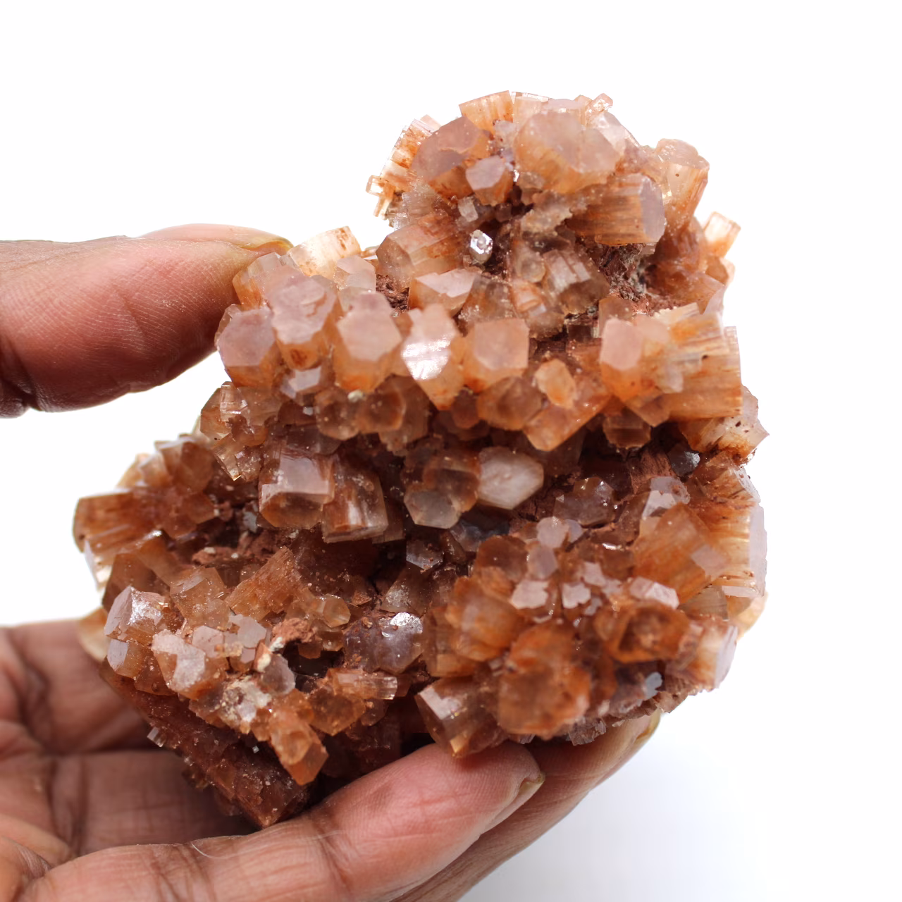 Roccia di aragonite grezza