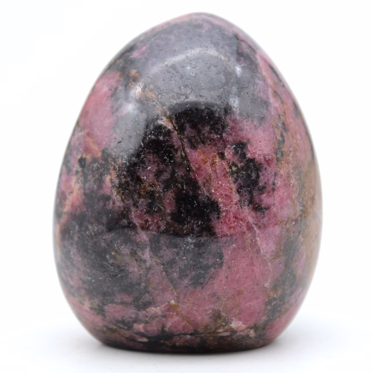 Roccia lucidata di rodonite