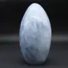 Roccia lucidata di calcite blu - 3