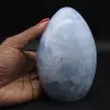 Roccia lucidata di calcite blu - 4