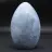 Roccia lucidata di calcite blu
