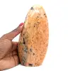 Calcite arancio lucida forma libera - 0