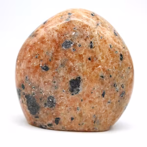 Calcite arancione a forma libera