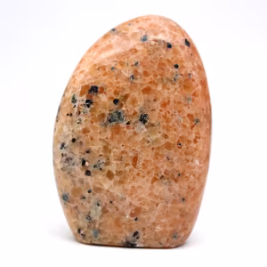 Fermacarte in calcite arancione
