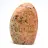 Fermacarte in calcite arancione