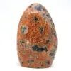 Pietra di calcite arancione lucidata - 0