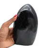 Tormalina nera lucidata a mano libera - 0