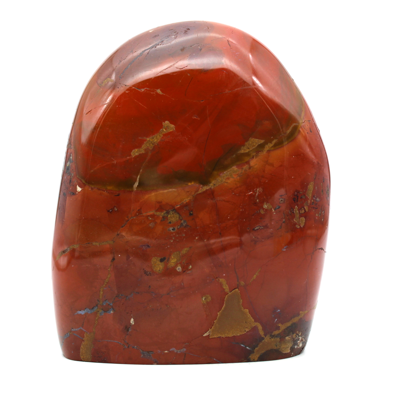 Roccia di diaspro rosso naturale