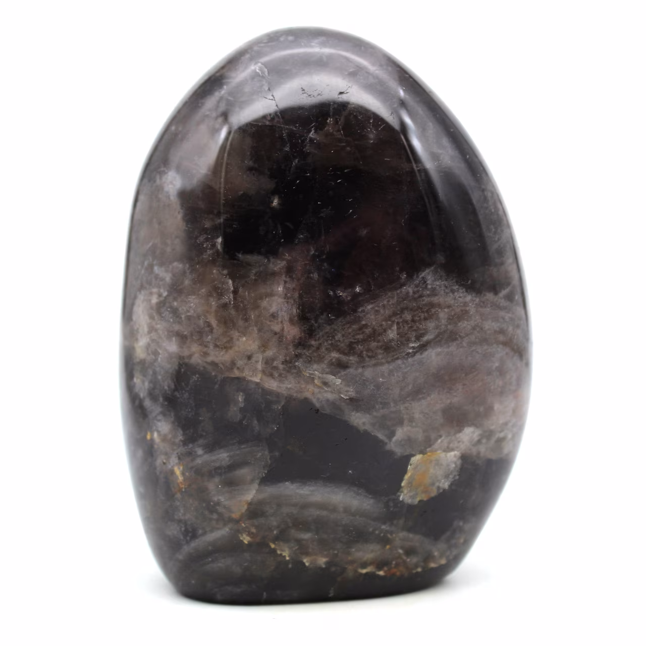 Roccia di quarzo fumè naturale