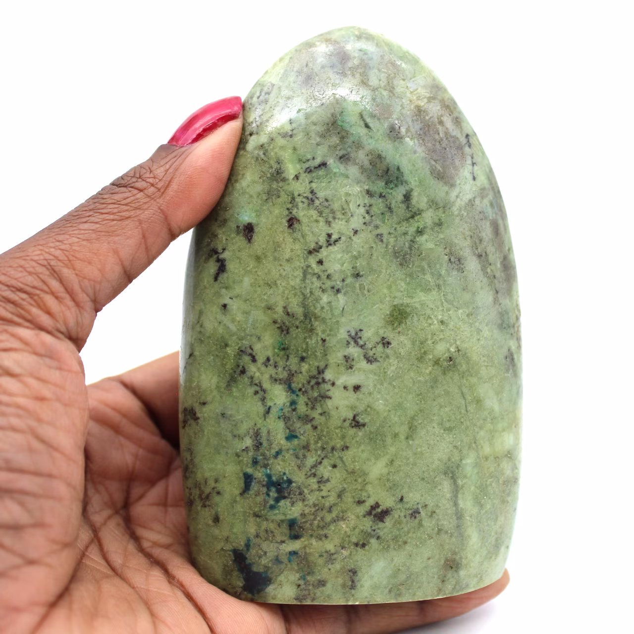 Pietra lucidata al feldspato verde